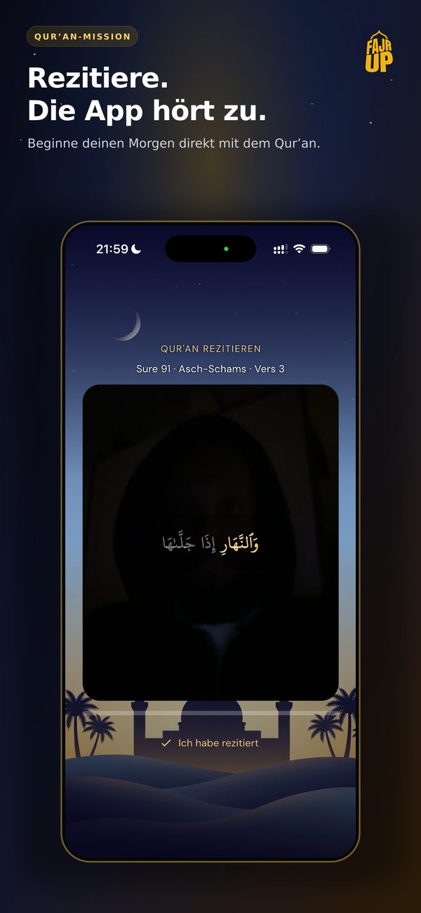 Qur’an recitation mission